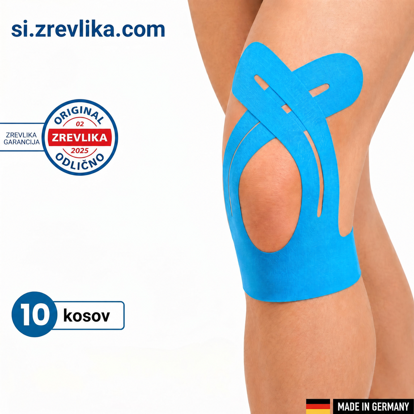 Zrevlika™ – Opora za koleno – 10 kosov