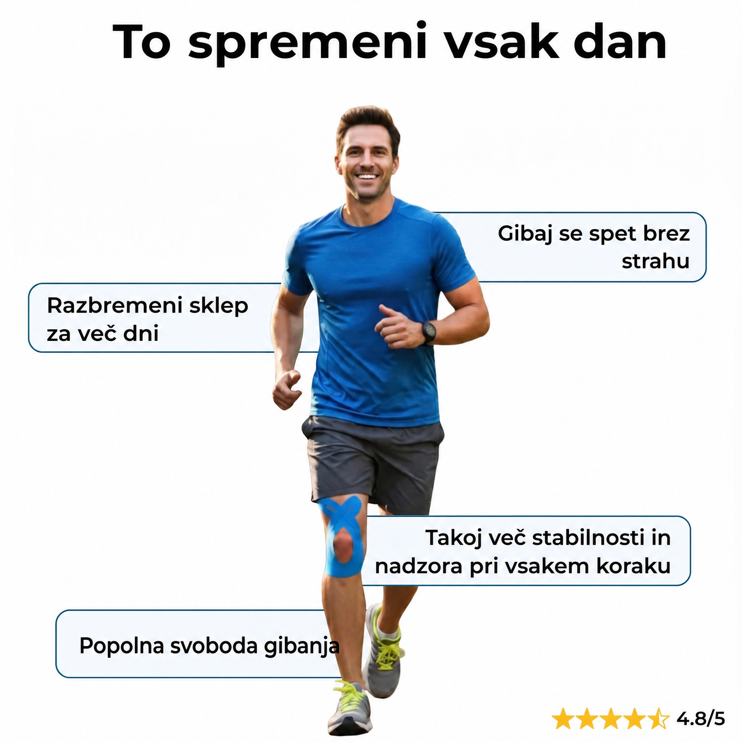 Zrevlika™ – Opora za koleno – 10 kosov