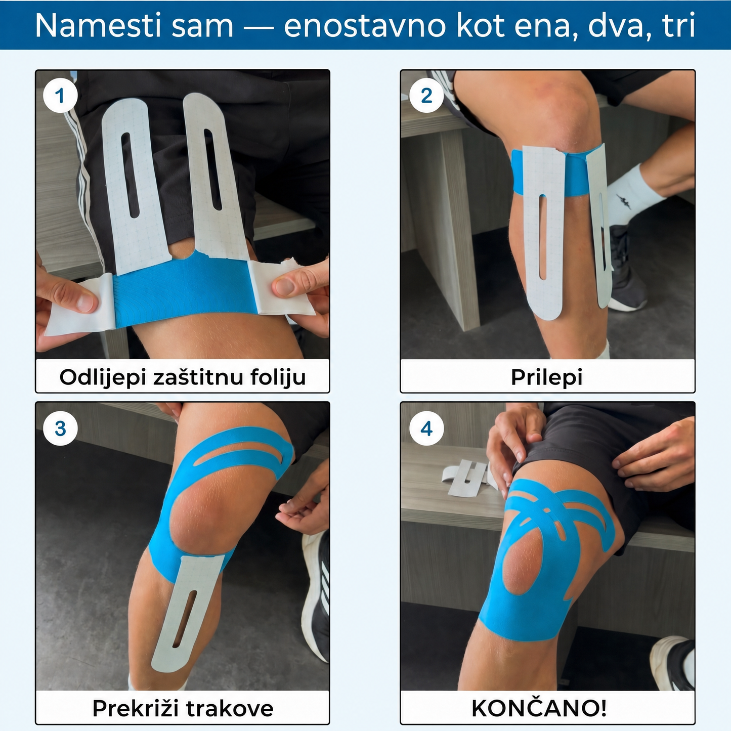 Zrevlika™ – Opora za koleno – 10 kosov
