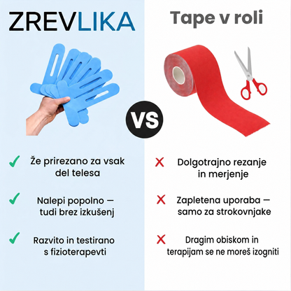 Zrevlika™ – Opora za koleno – 10 kosov